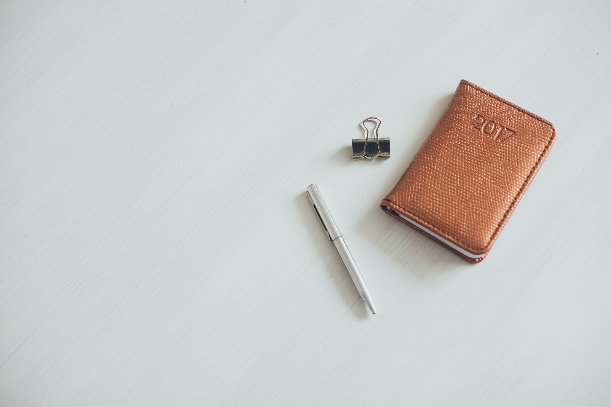 Carnet relié cuir « Chardon »